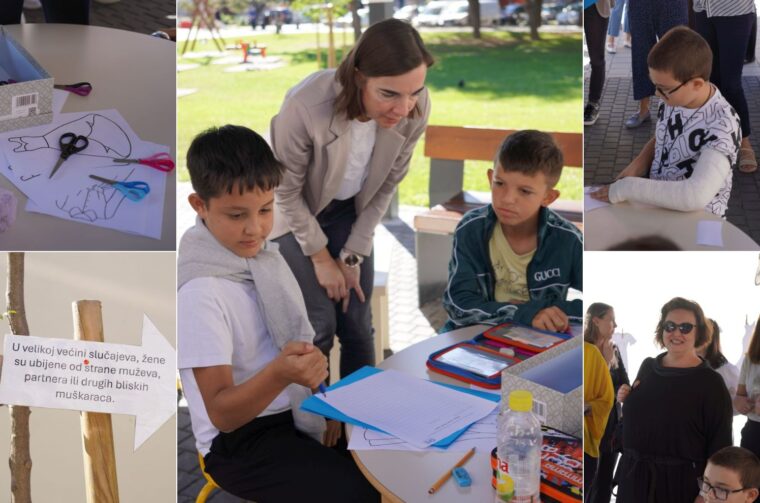 Učenici obilježili nacionalni dan borbe protiv nasilja nad ženama