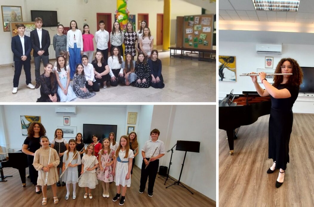 naslovna flauta i klavir Umjetnička škola Umjetnička škola M. Magdalenić produkcija