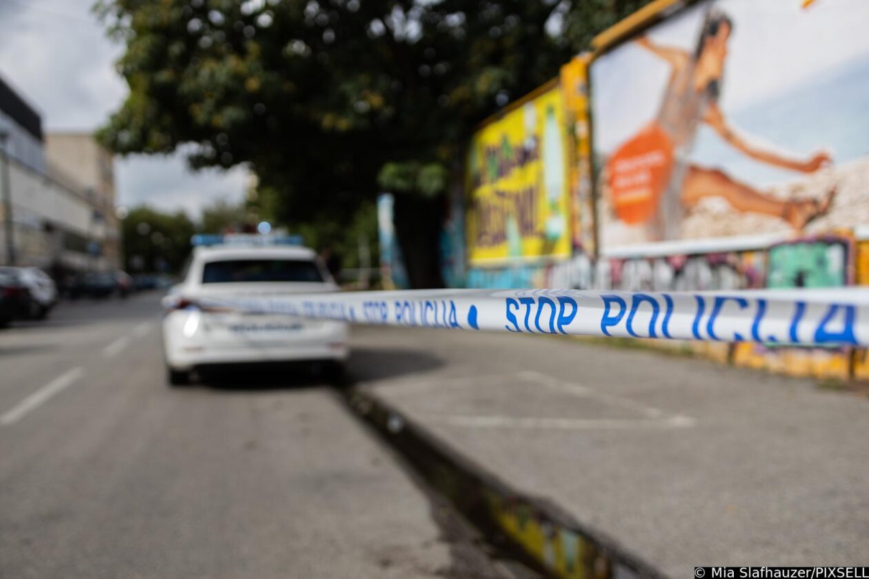 Policijski očevid na mjestu ubojstva u centru Zagreba