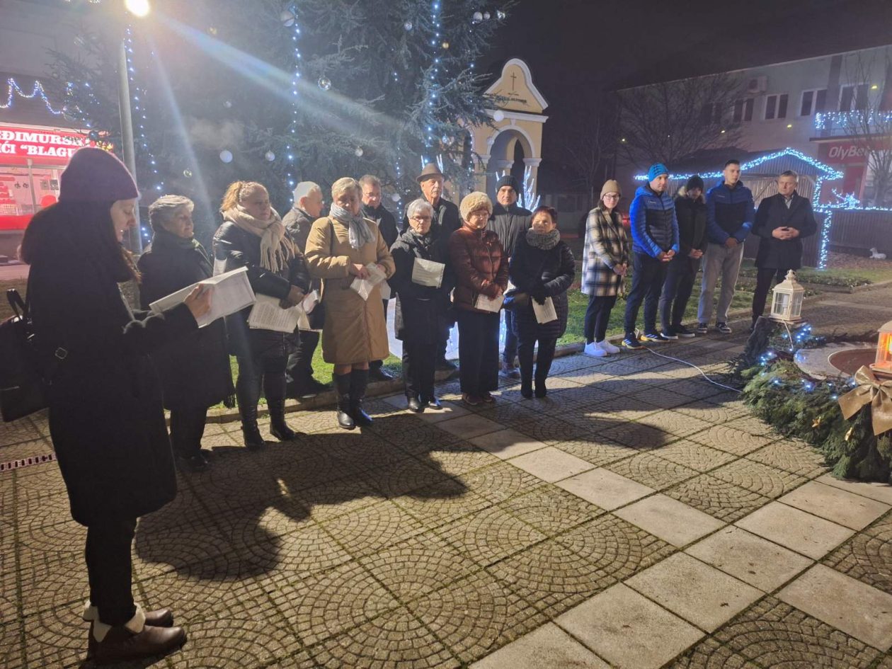paljenje 4 adventske svijeće Mursko Središće (16)