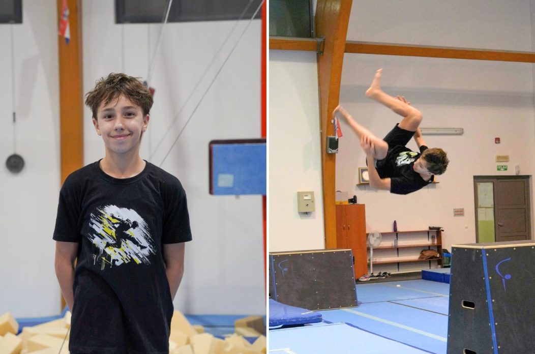 parkour GK Macan David Gavez