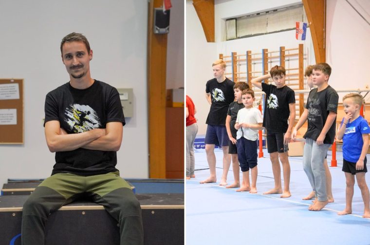 parkour GK Macan Domagoj Dominić