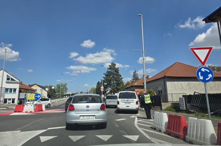 prometna rotor Kalnička nadvožnjak (2)