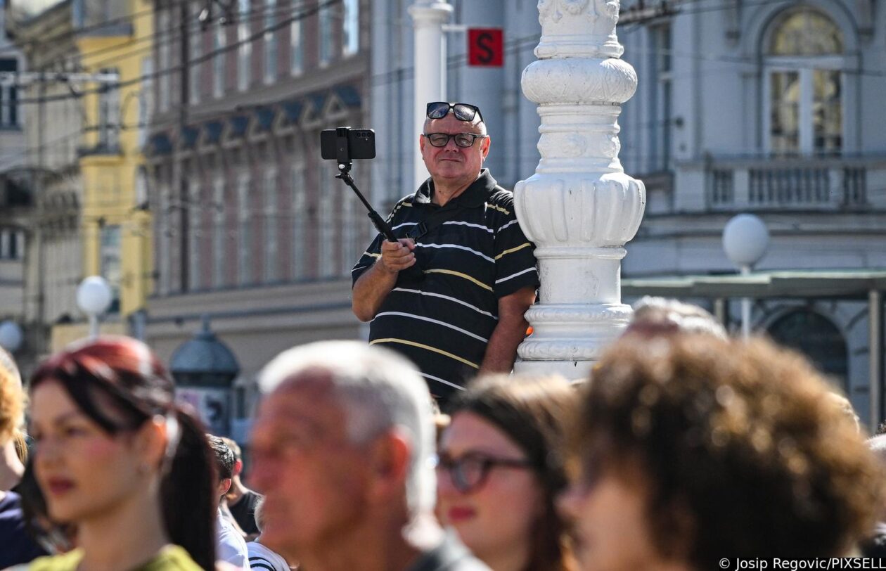 Zagreb: Održan “Prosvjed za spas hrvatske kulture, ne uvozu stranih radnika”