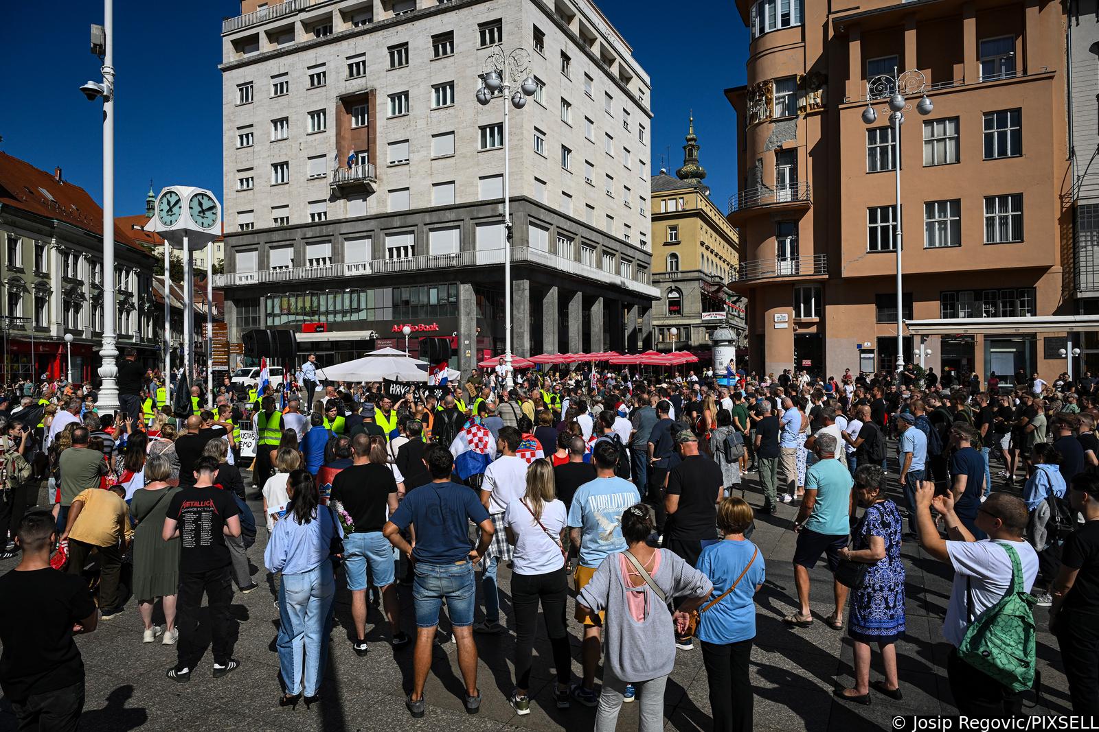 Zagreb: Održan “Prosvjed za spas hrvatske kulture, ne uvozu stranih radnika”