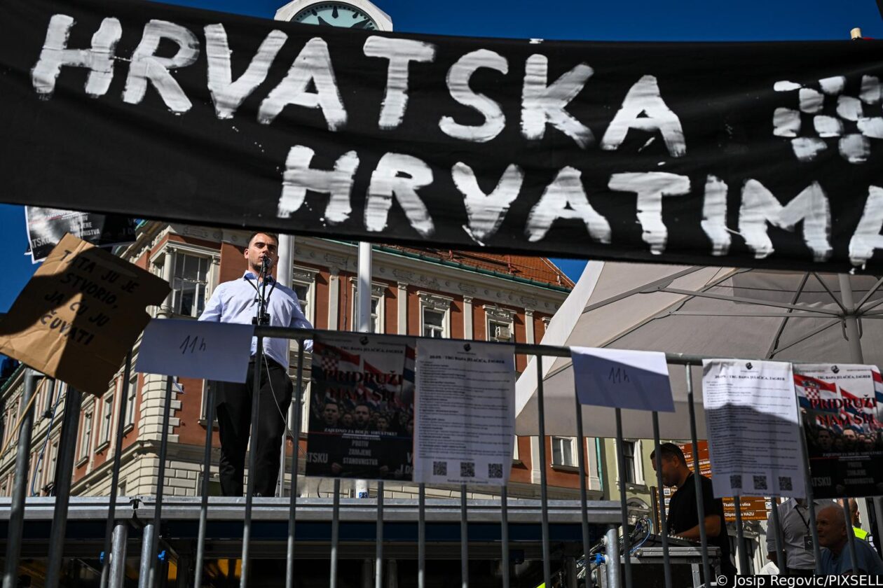 Zagreb: Održan “Prosvjed za spas hrvatske kulture, ne uvozu stranih radnika”