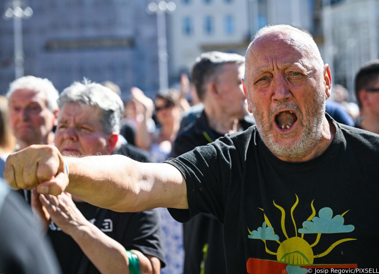 Zagreb: Održan “Prosvjed za spas hrvatske kulture, ne uvozu stranih radnika”