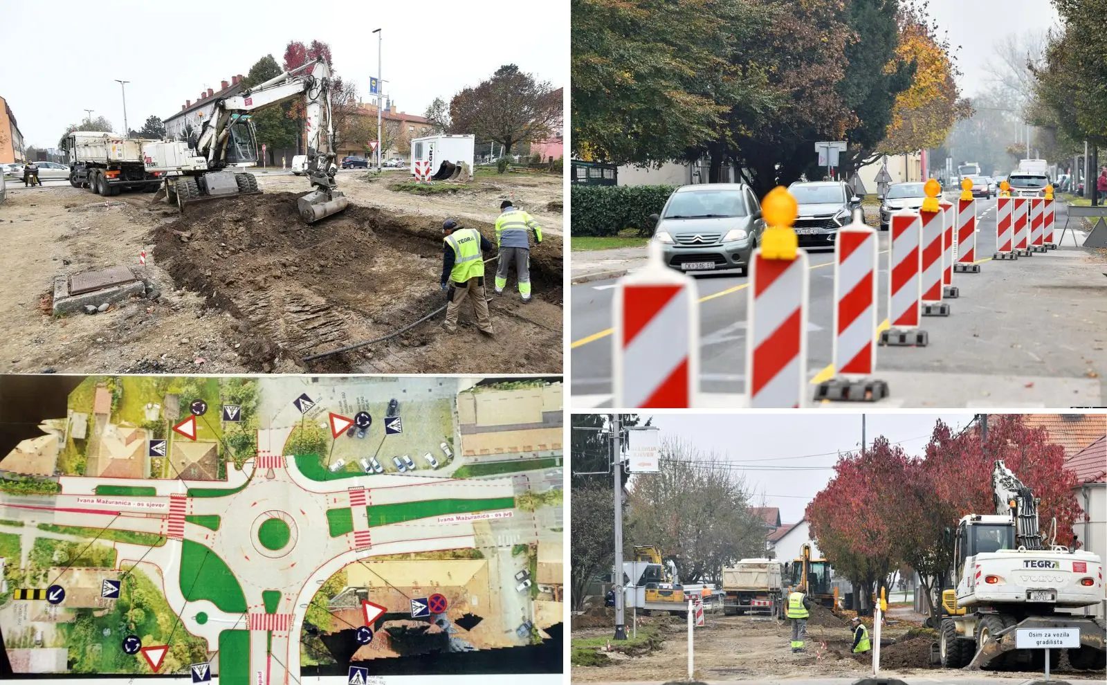 rekonstukcija, kružni tok čakovec