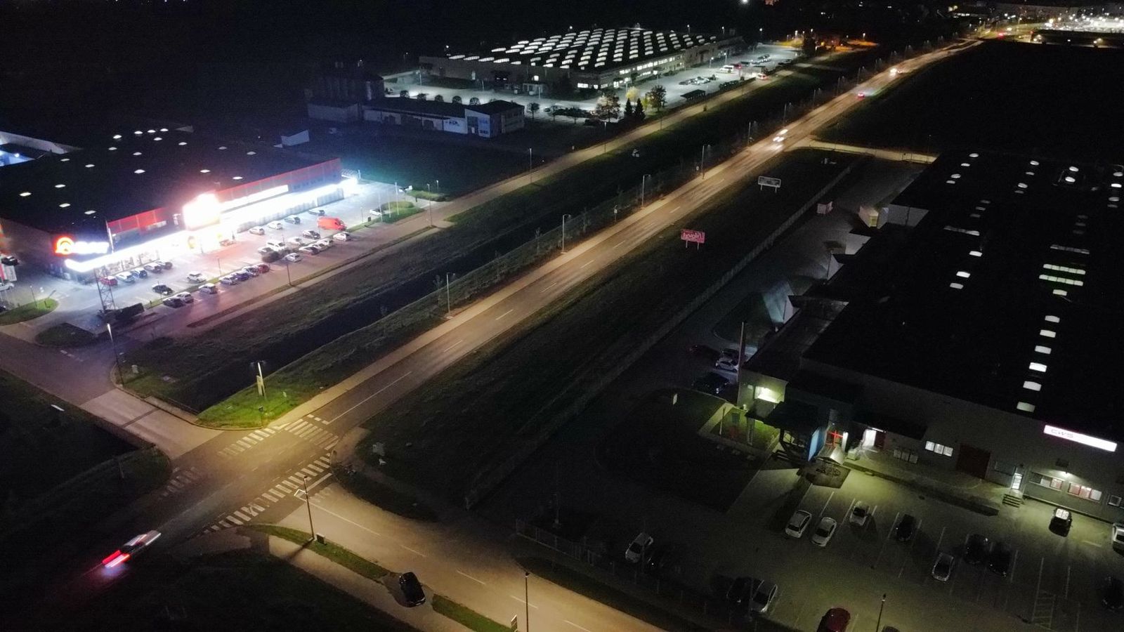 sajmišna ulica i krištanovec rasvjeta 2025 iz zraka (1)