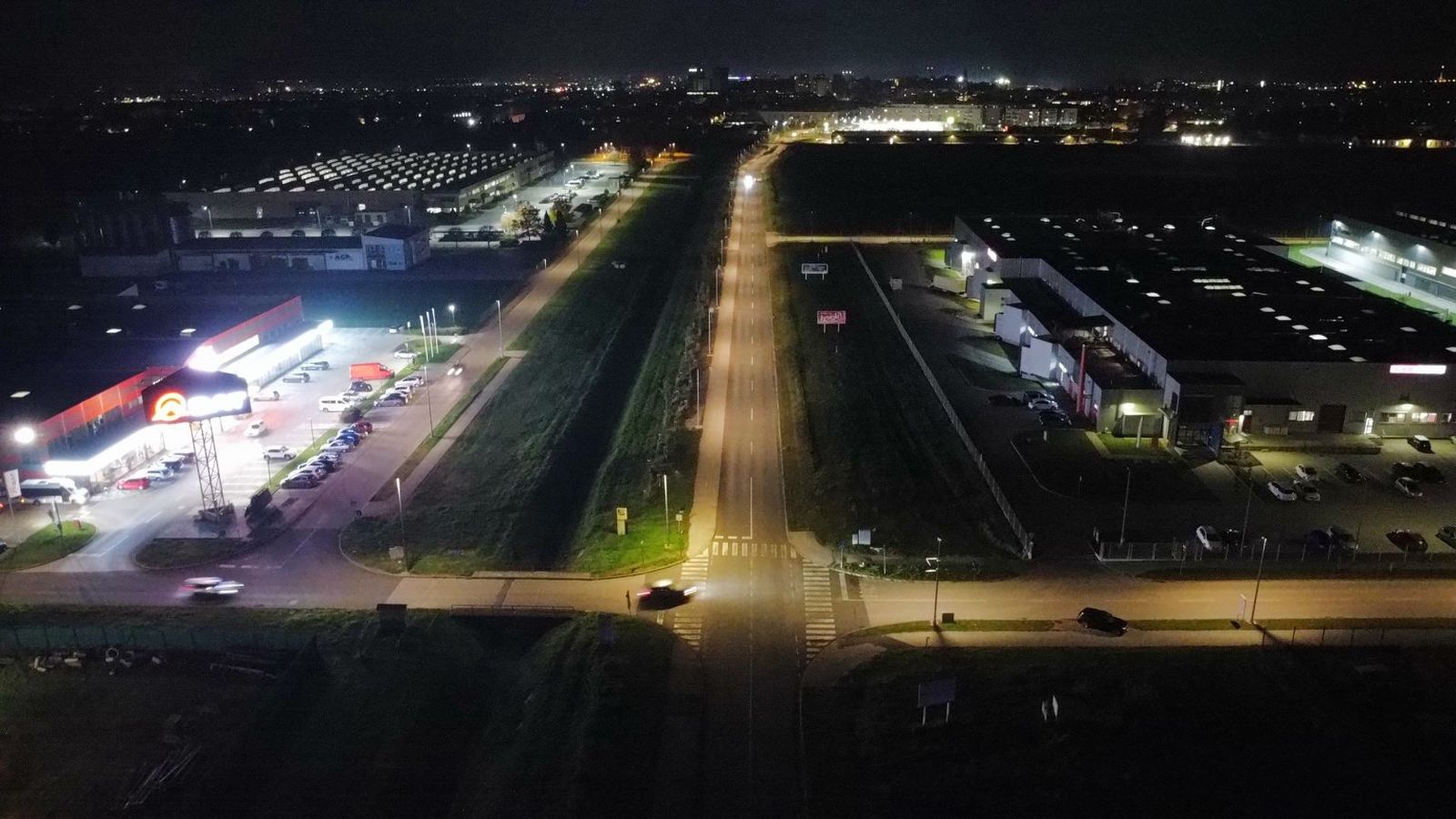 sajmišna ulica i krištanovec rasvjeta 2025 iz zraka (4)