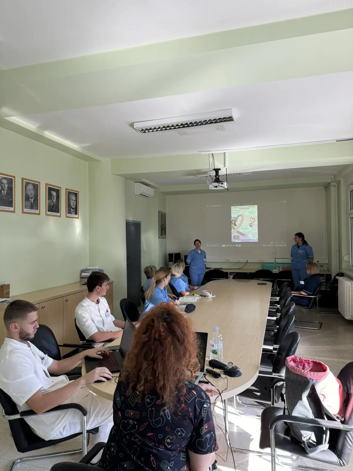 učenici srednje škole čakovec u bolnici (1)