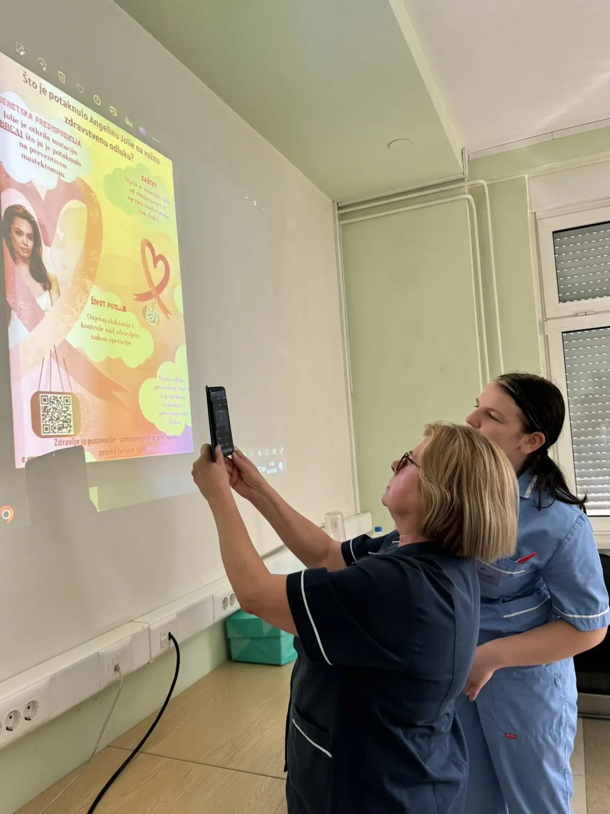 učenici srednje škole čakovec u bolnici (2)