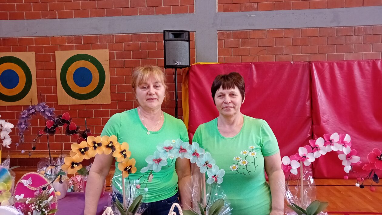 Biserka Sutnjak i Ruža Horvat