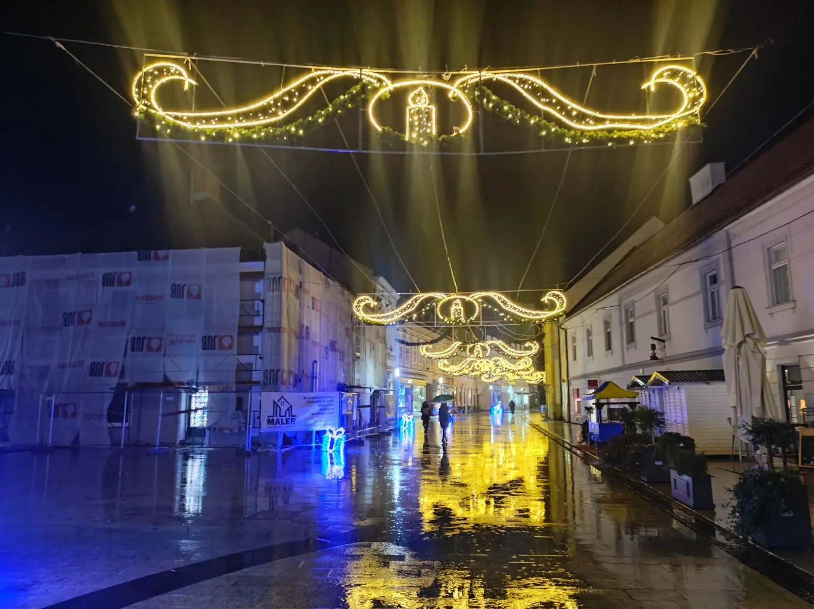 uređeni čakovec, advent,žaruljice,čakovec noću (11)