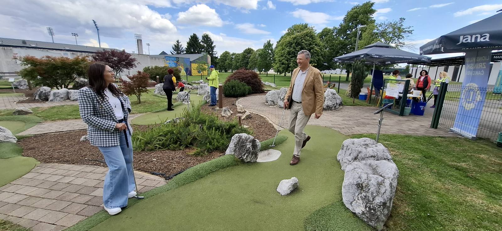 Lions klub čakovec Pogled na golf