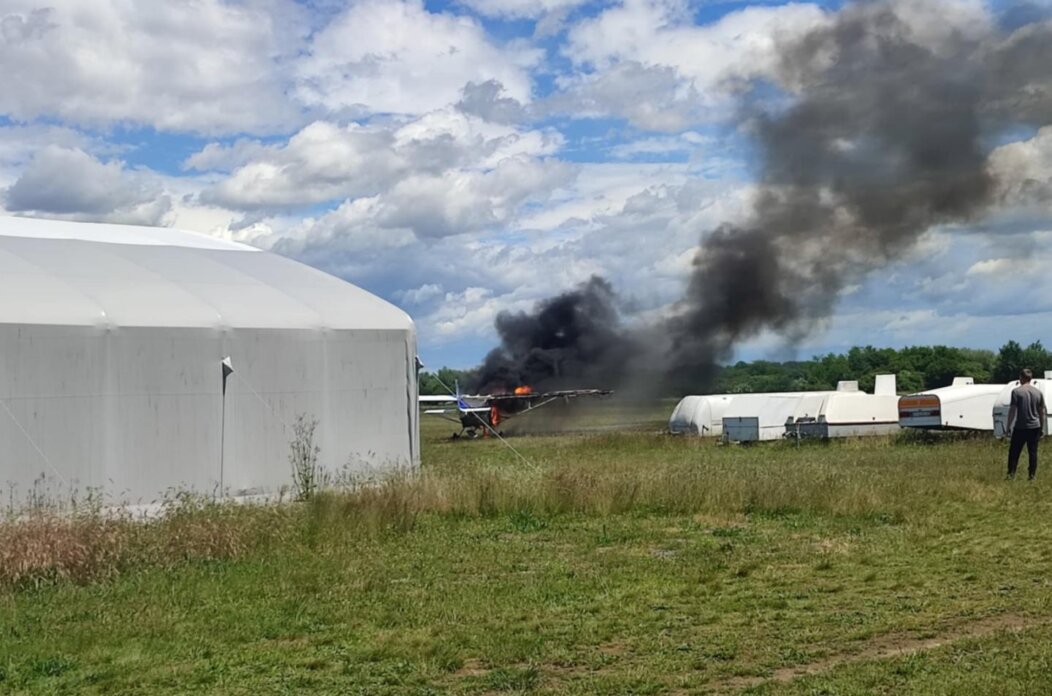 požar, avion,pribislavec