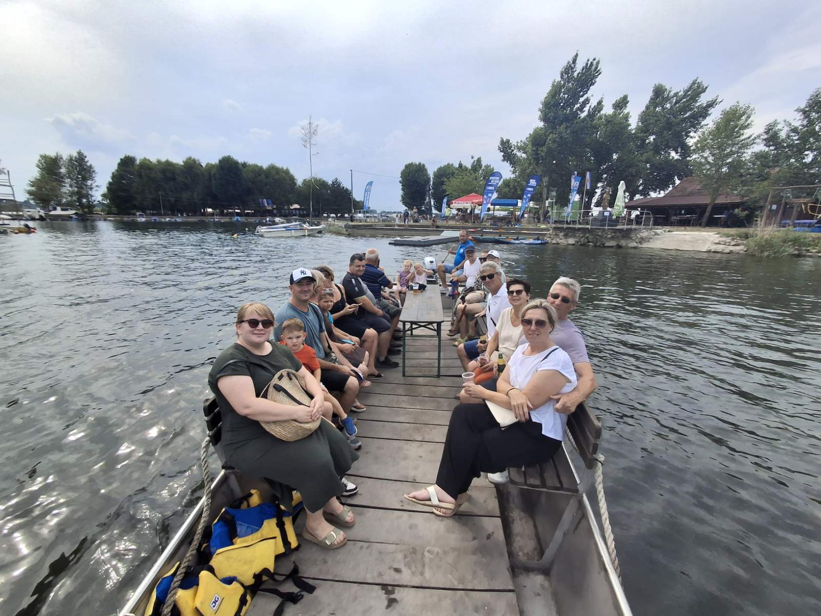 panoramska vožnja Dravom NK Labud