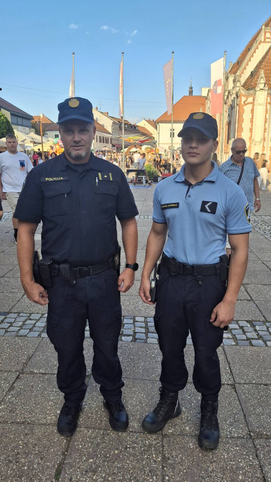 Porcijunkulovo 2025 policajci