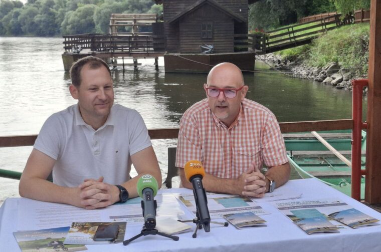 David Novinščak, direktor TZO Sv. Martin na Muri i Alen Dominič iz TD Gornji Lakoš