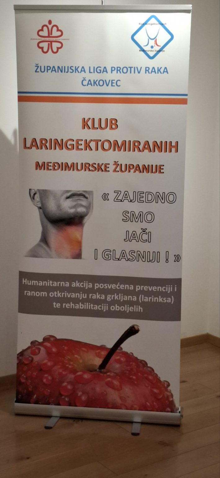 predavanje Klubu laringektomiranih Međimurske županije