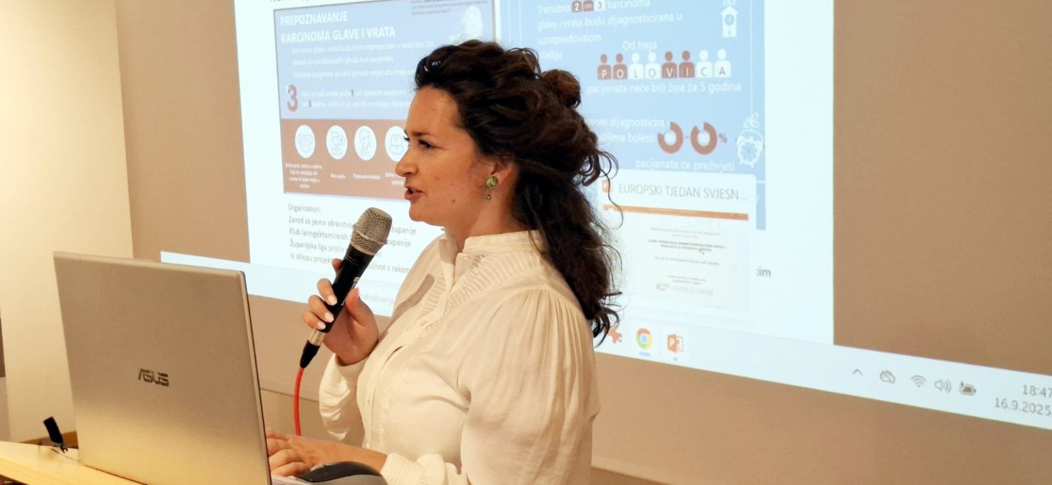 predavanje Klubu laringektomiranih Međimurske županije