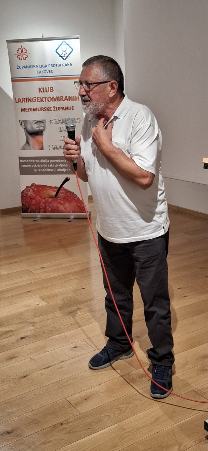 predavanje Klubu laringektomiranih Međimurske županije