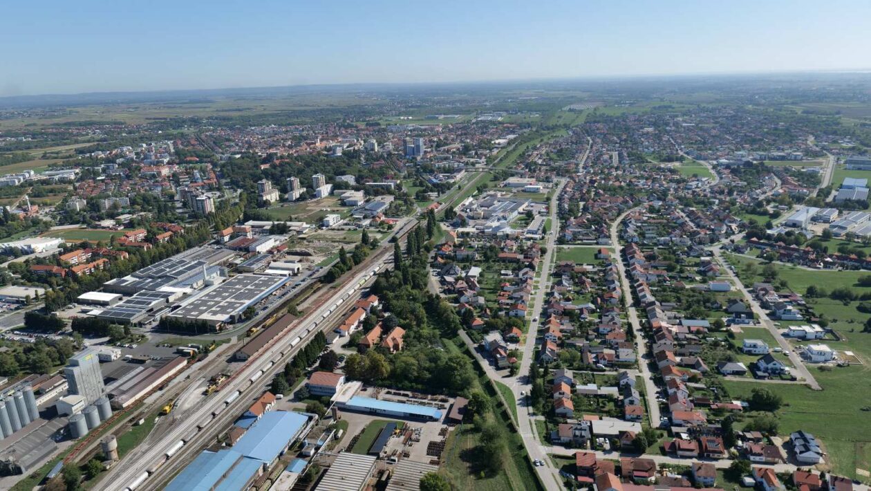 Čakovec iz zraka