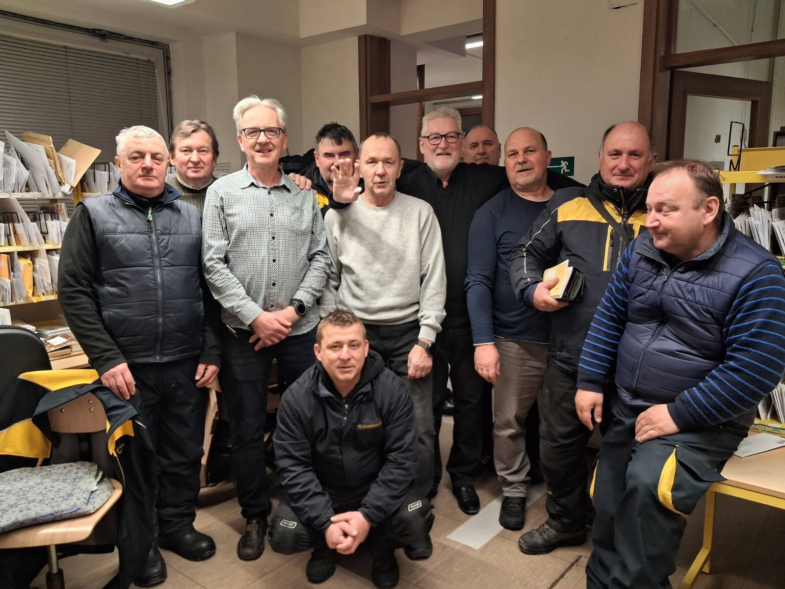 poštar Goran Treska 60. rođendan