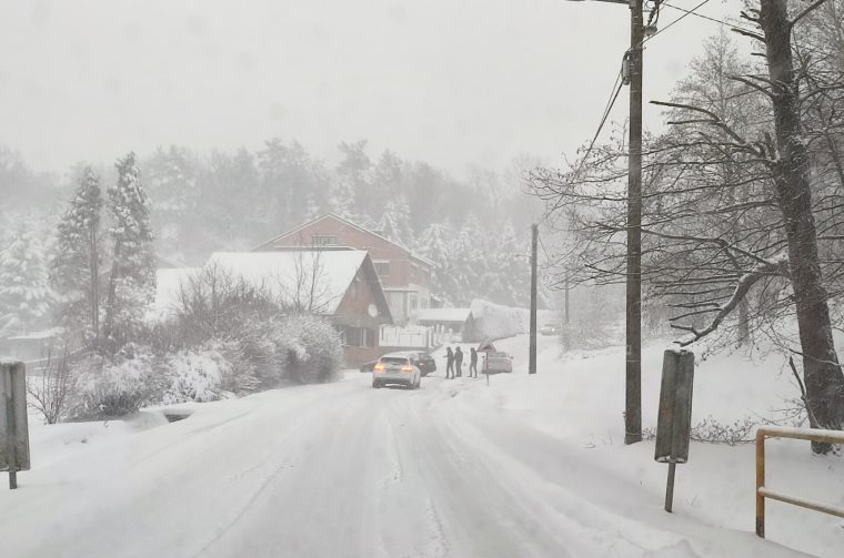 snijeg na cestama Slakovec snijeg na cestama Slakovec