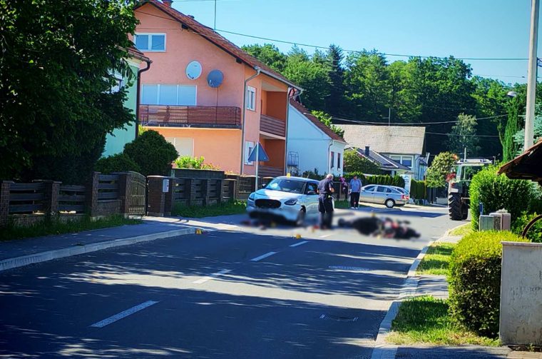 prometna motociklist Slakovec