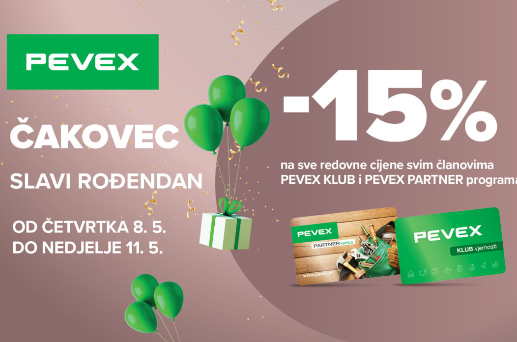 Pevex rođendan Pevex rođendan, Čakovec