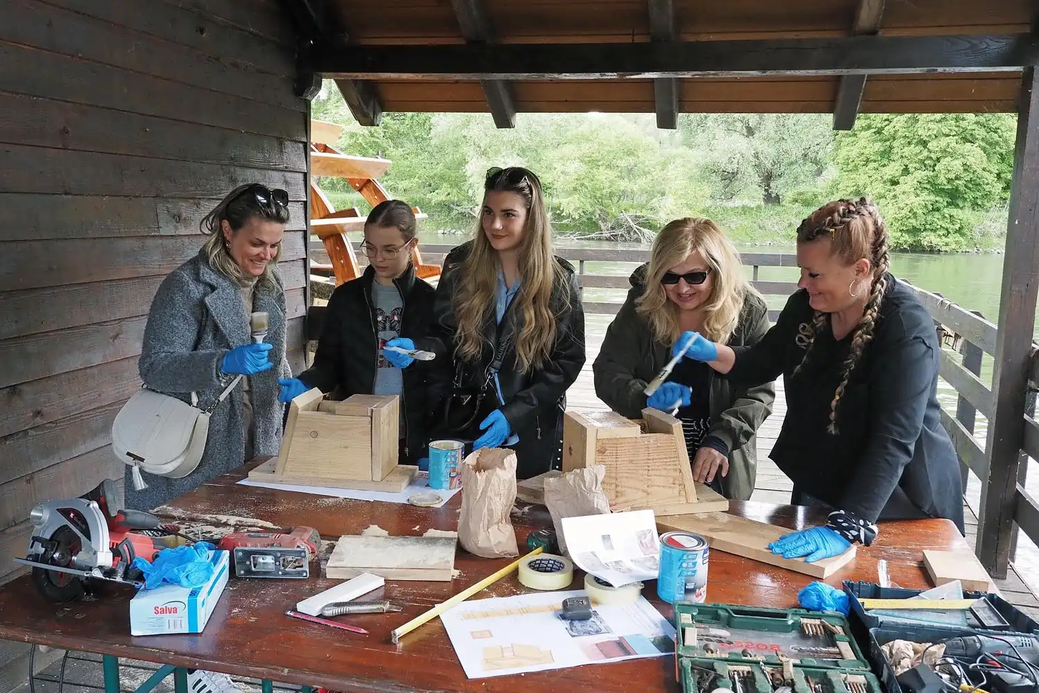 volonteri Mlin na Muri luna marija novak