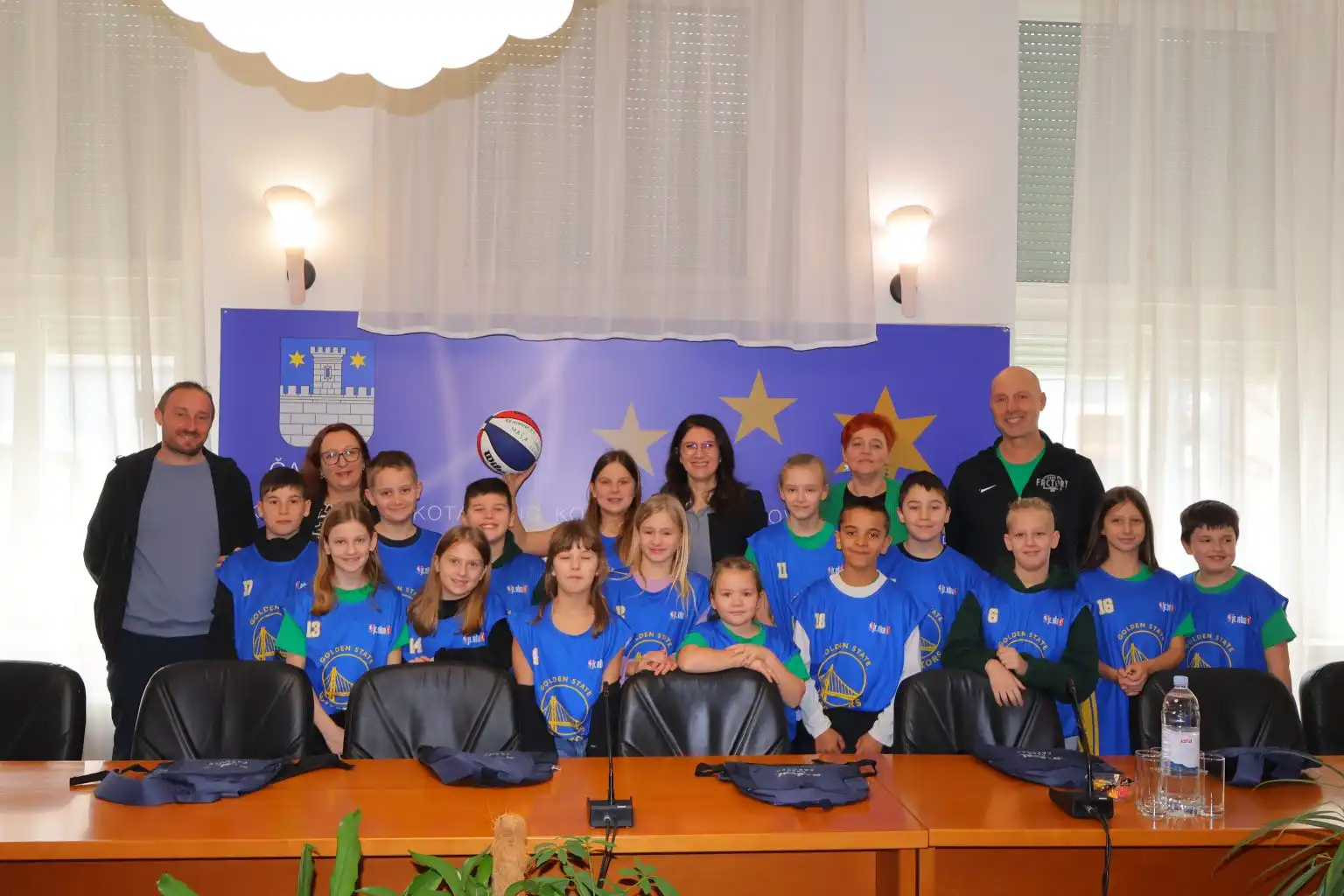 warriors, Ivanovec, gradonačelnica Cividini (1) warriors, Ivanovec, gradonačelnica Cividini (1)