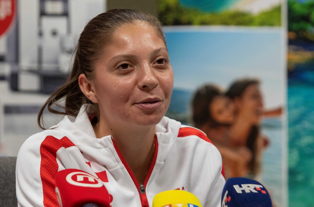 x_Antonia Ružić_Konferencija za medije_Billie Jean King Cup Varaždin_20251109
