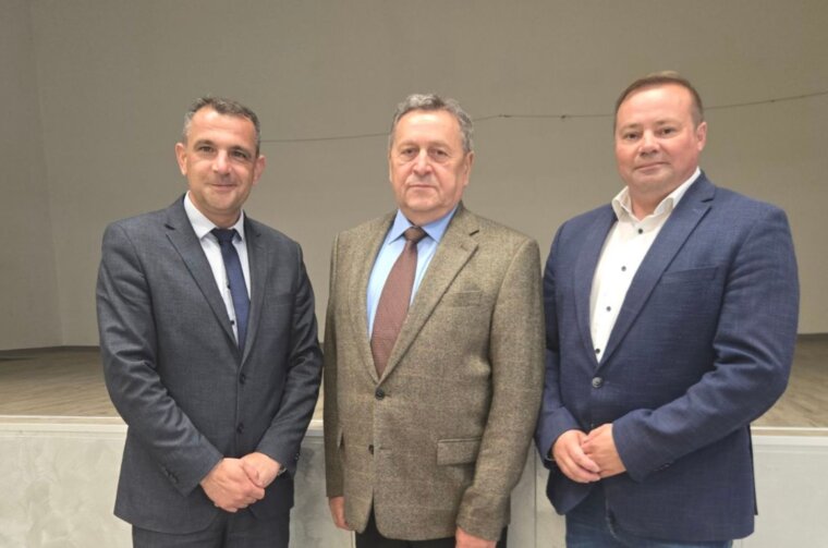 Matija Posavec, Zlatko Orsag i Mario Medved, Orehovica 2025.