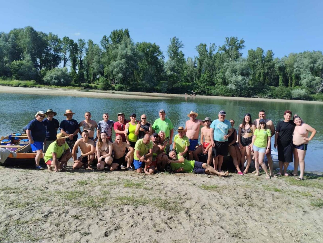 zajednički spust moto-nautičara po Muri 3