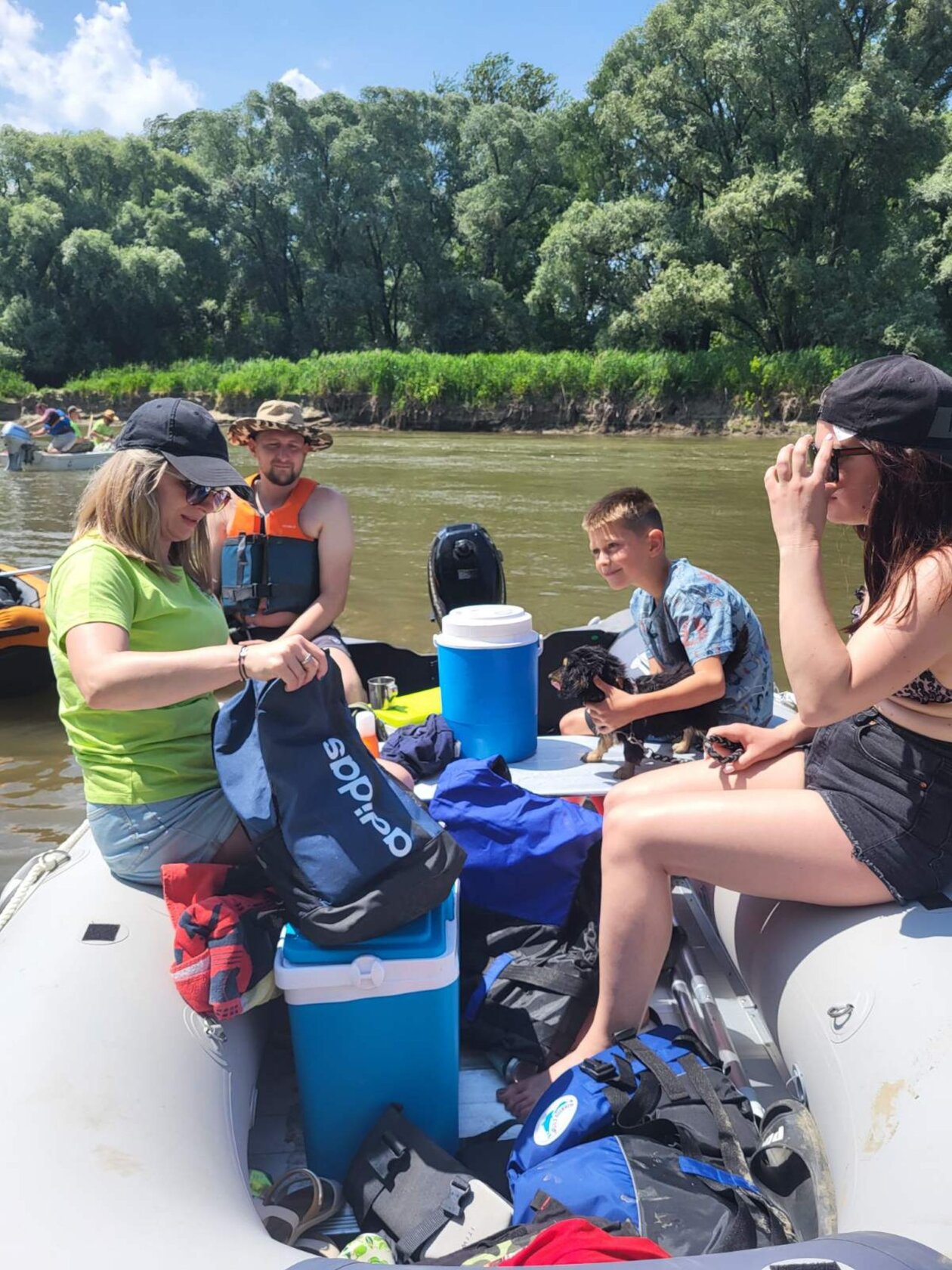 zajednički spust moto-nautičara po Muri 46