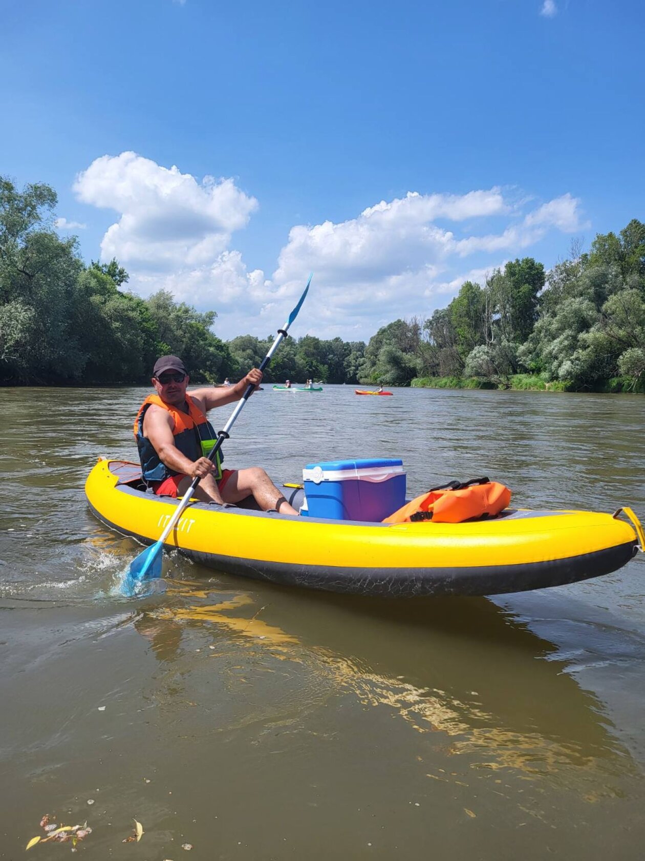 zajednički spust moto-nautičara po Muri 47