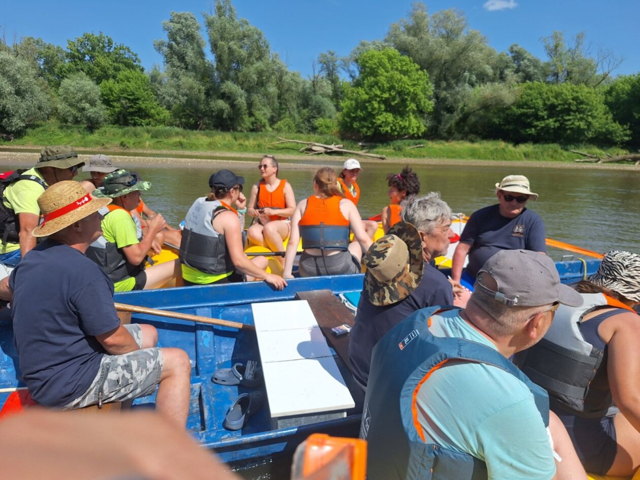 zajednički spust moto-nautičara po Muri 50